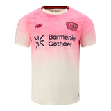 New Balance Men's Bayer 04 Away Short Sleeve Soccer Jersey-3