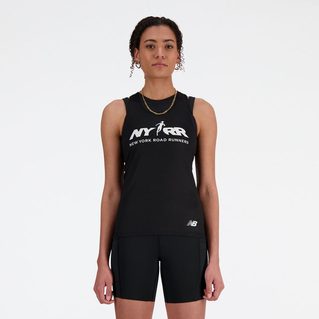 New Balance Women's Run For Life Crew Printed Singlet-1