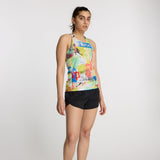 New Balance Women's RBC Brooklyn Half Printed Singlet-1