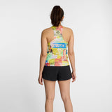 New Balance Women's RBC Brooklyn Half Printed Singlet-4