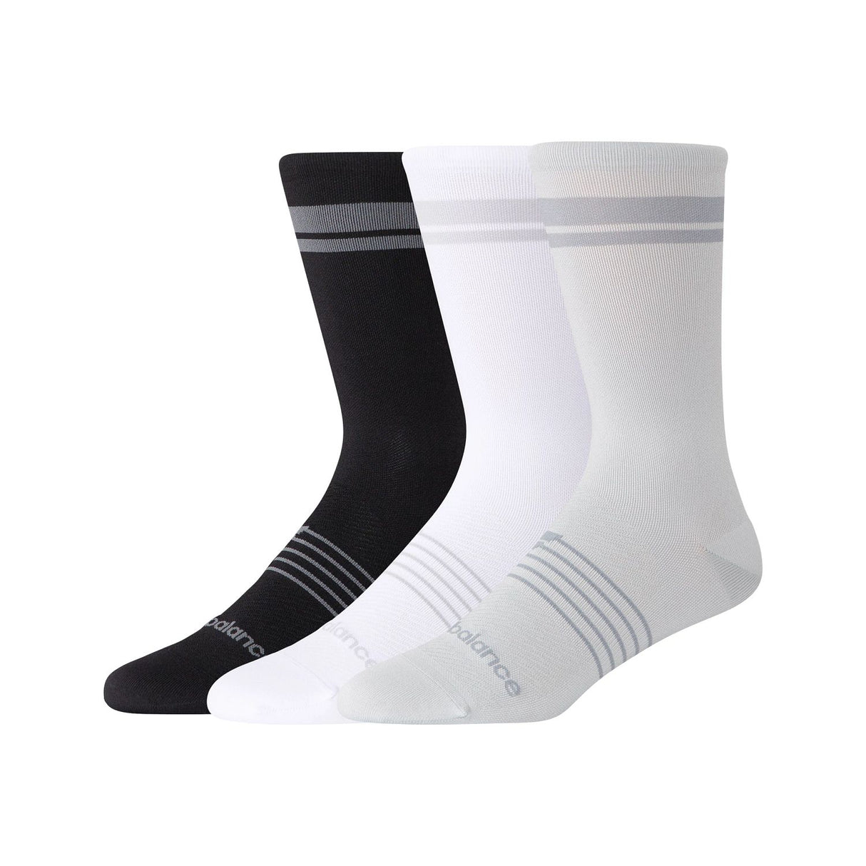 New Balance Pro Run Crew Socks 3 Pack-1