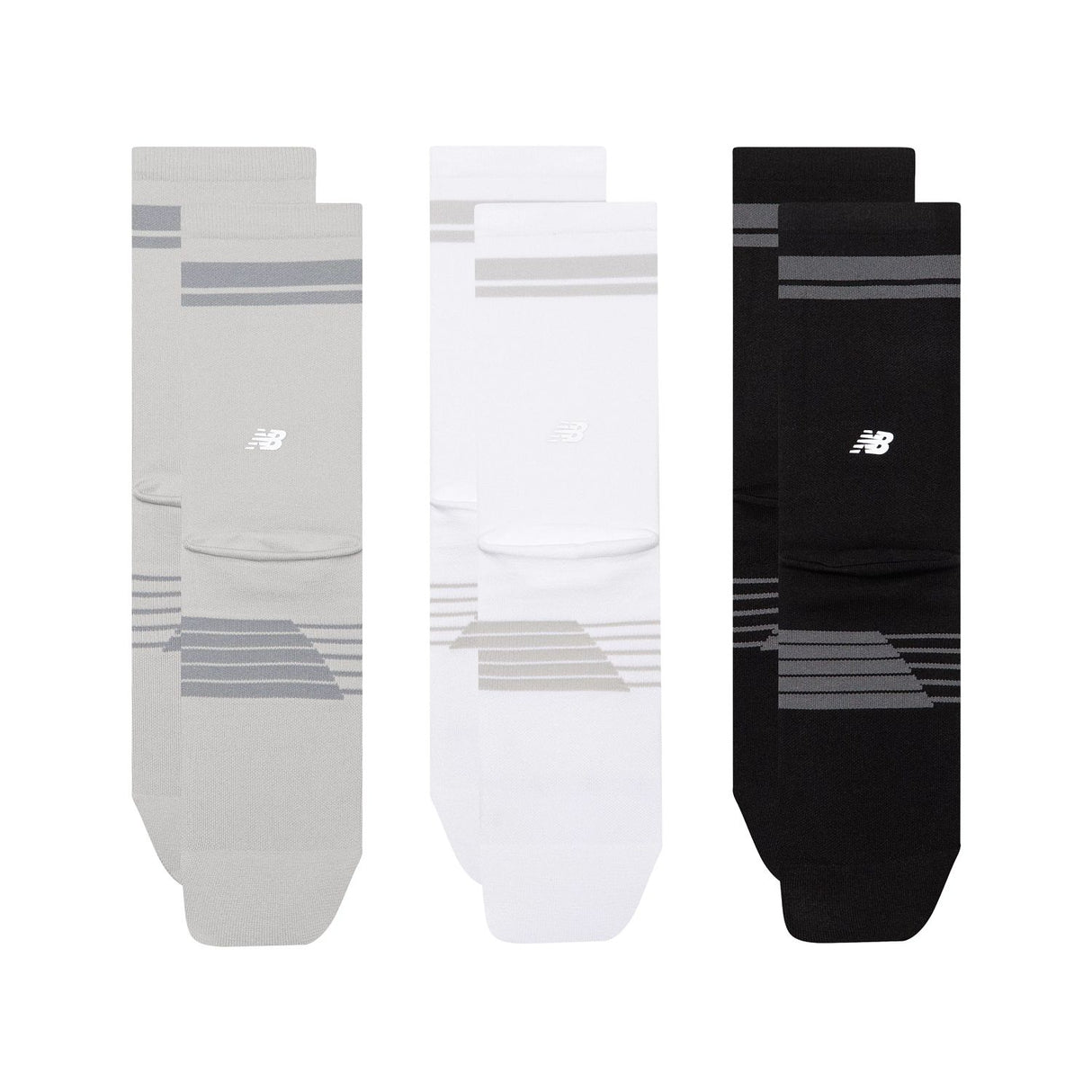 New Balance Pro Run Crew Socks 3 Pack-3