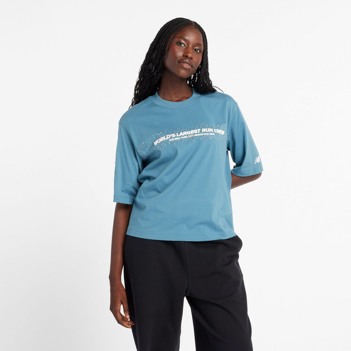 New Balance Women's NYC Marathon New Balance Relaxed T-Shirt-1