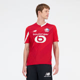 New Balance Men's Lille LOSC Home Short Sleeve Soccer Jersey-5