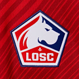 New Balance Men's Lille LOSC Home Short Sleeve Soccer Jersey-12