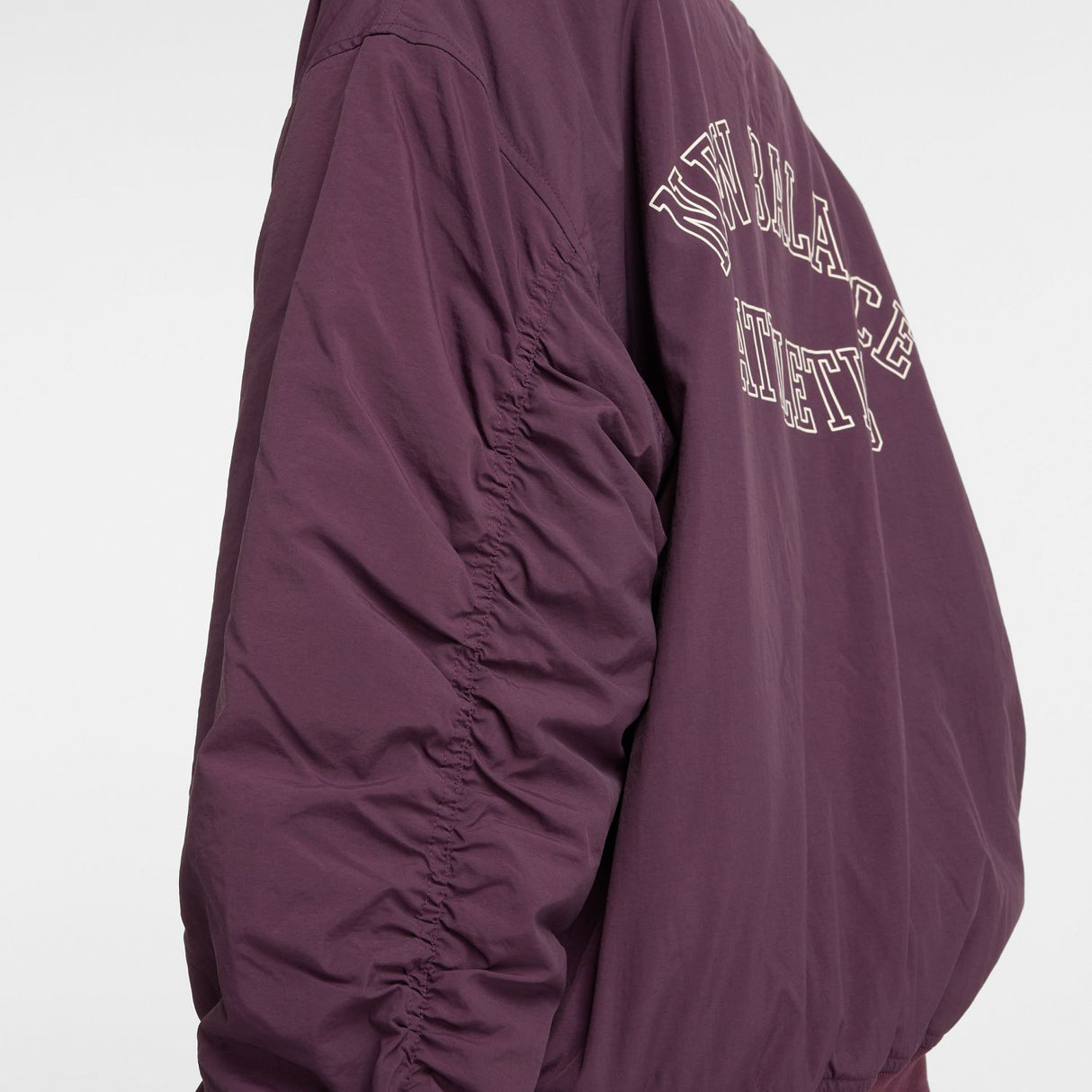New Balance Women's Graphic Woven Bomber Jacket-6