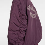 New Balance Women's Graphic Woven Bomber Jacket-6