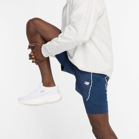 New Balance Men's Hoops On Court 2 in 1 Shorts-2