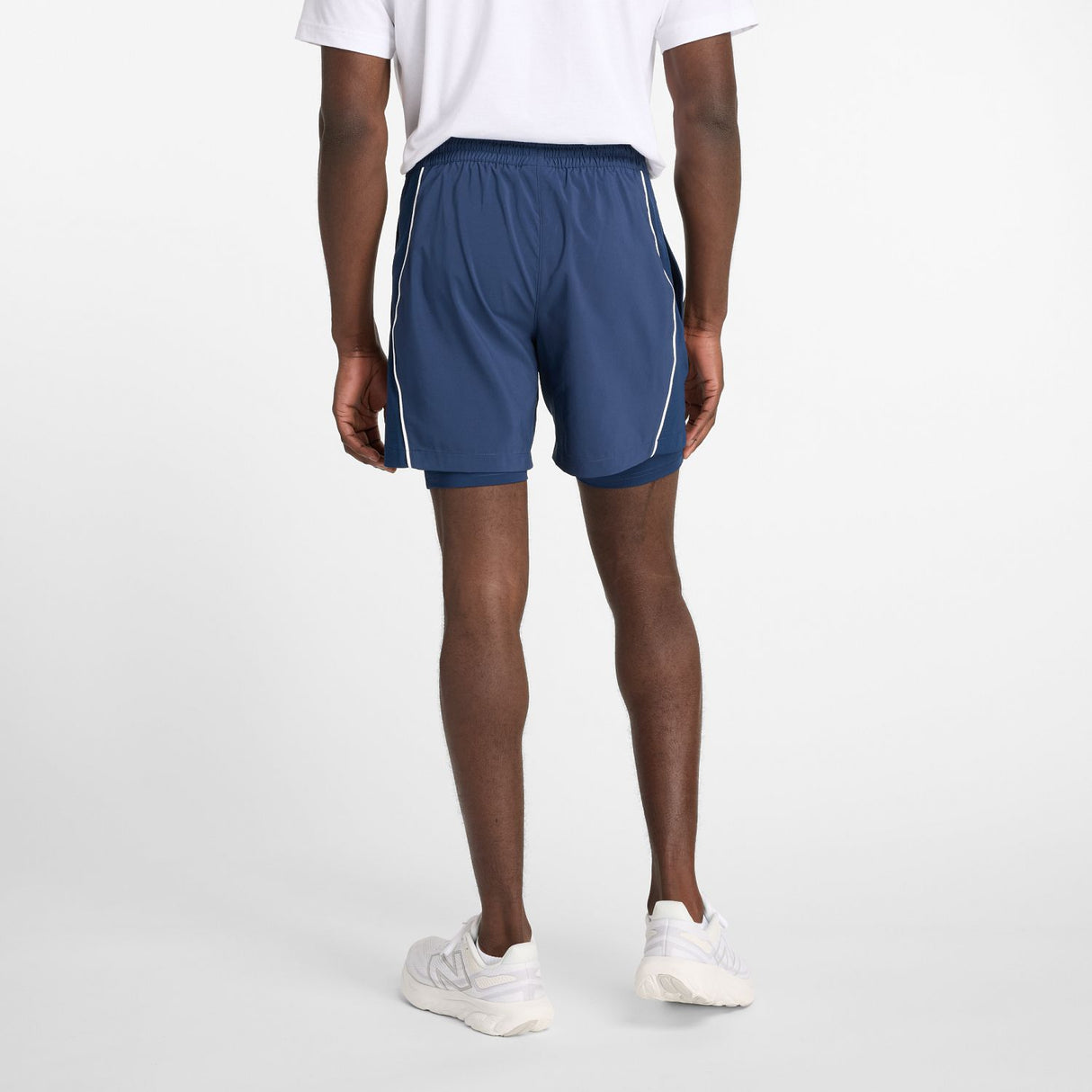 New Balance Men's Hoops On Court 2 in 1 Shorts-5