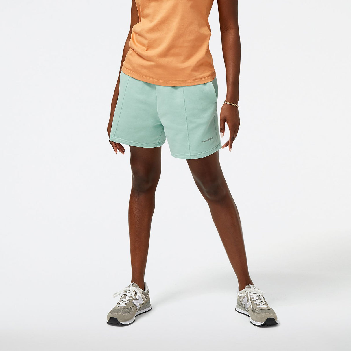 New Balance Women's Athletics Nature State French Terry Shorts-1