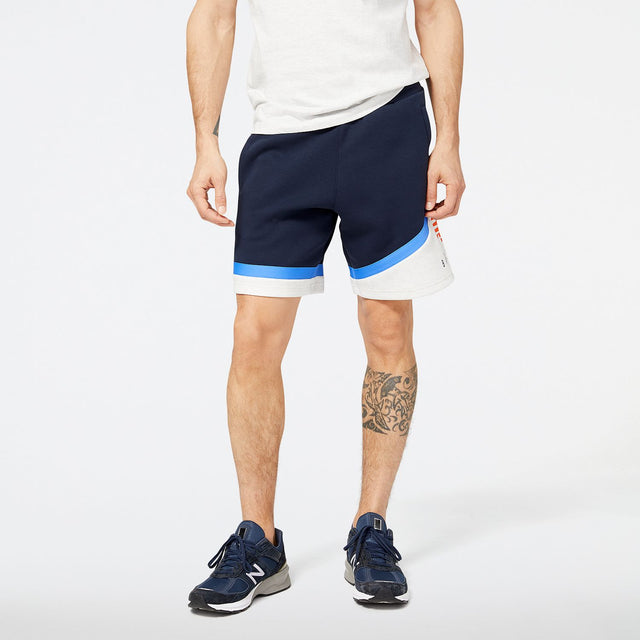 New Balance Men's Hoops Abstract Shorts-1