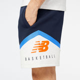 New Balance Men's Hoops Abstract Shorts-4