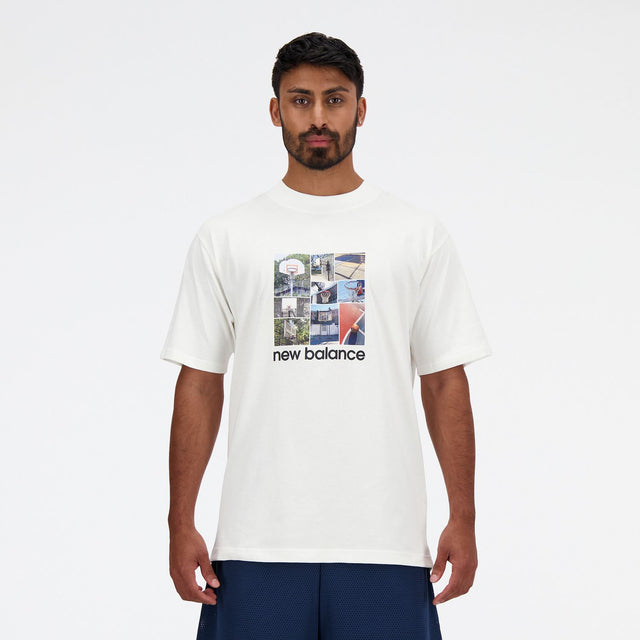 New Balance Men's Hoops Graphic T-Shirt-1