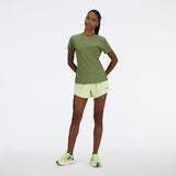 New Balance Women's Jacquard Slim T-Shirt-1