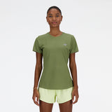 New Balance Women's Jacquard Slim T-Shirt-3
