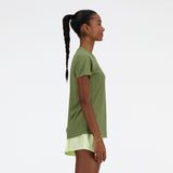 New Balance Women's Jacquard Slim T-Shirt-4