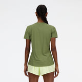 New Balance Women's Jacquard Slim T-Shirt-5