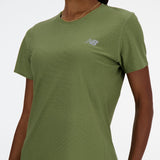New Balance Women's Jacquard Slim T-Shirt-6