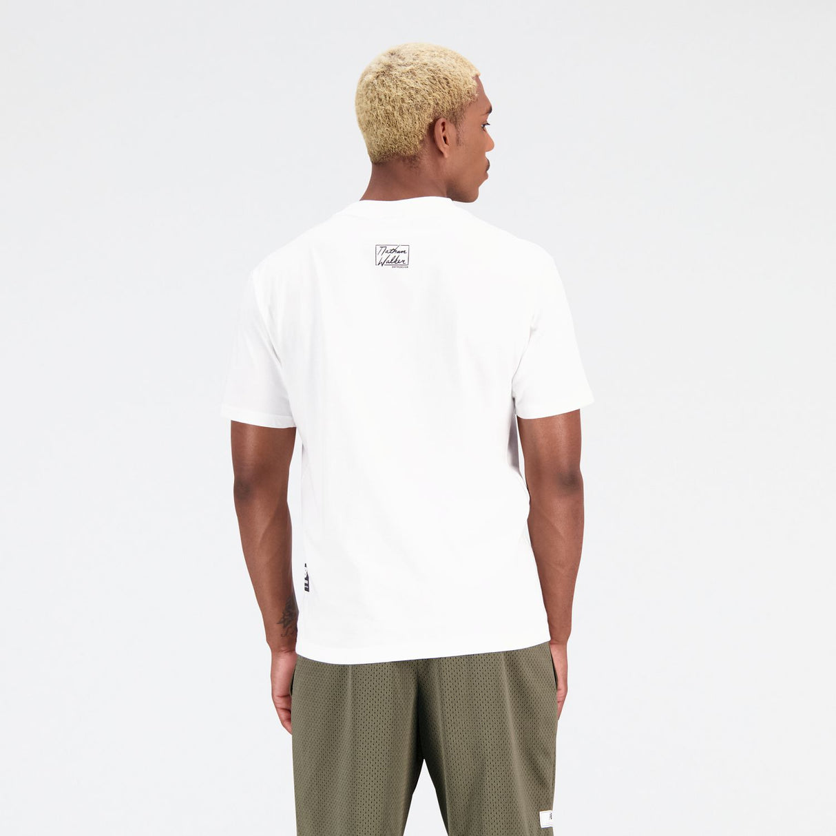New Balance Men's Hoops Cotton Jersey Short Sleeve T-shirt-4