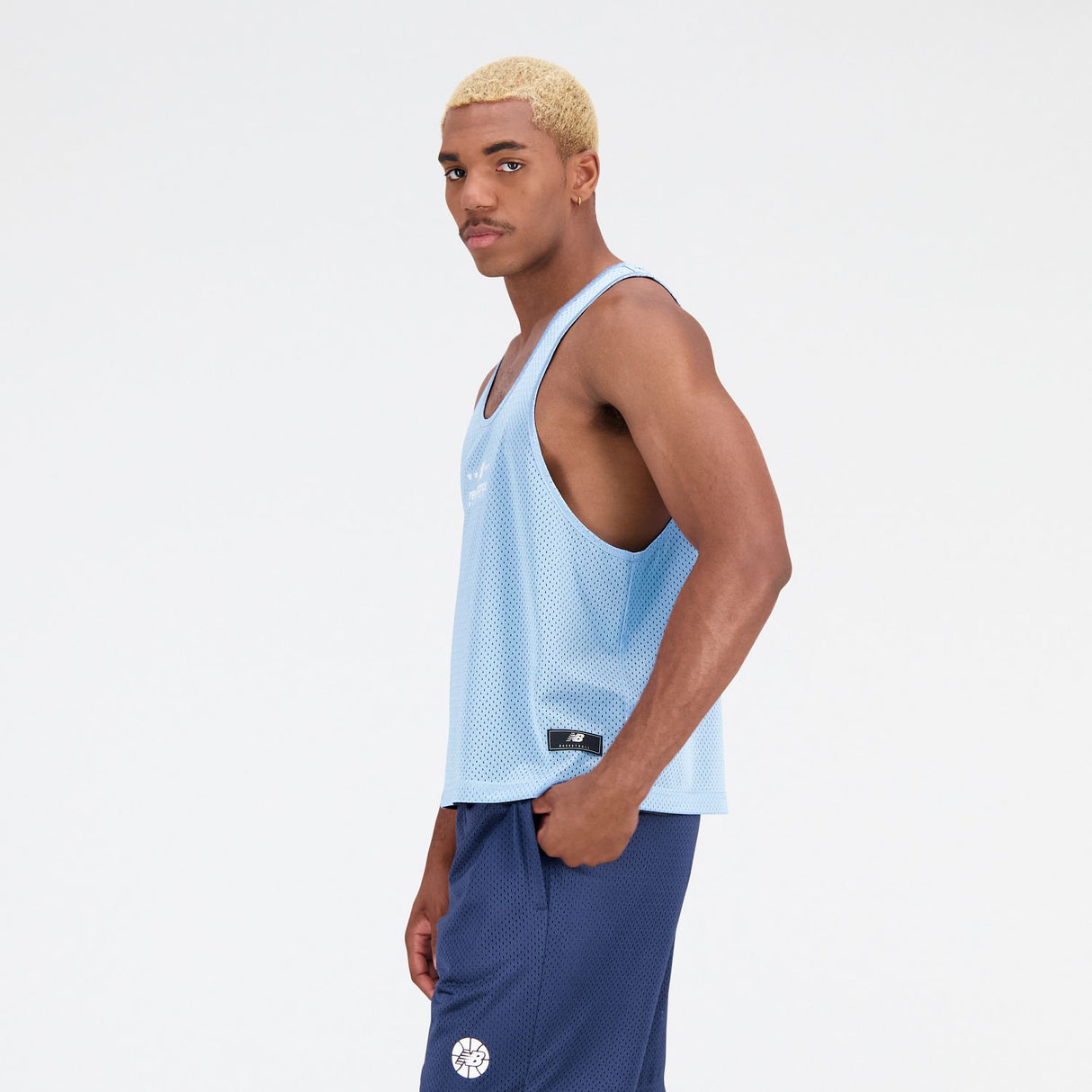 New Balance Men's Hoops Jersey Sleeveless Tank-3