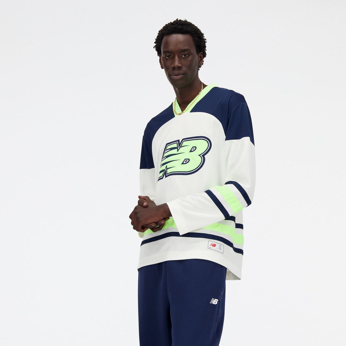 New Balance Men's Hoops Hockey Jersey-2