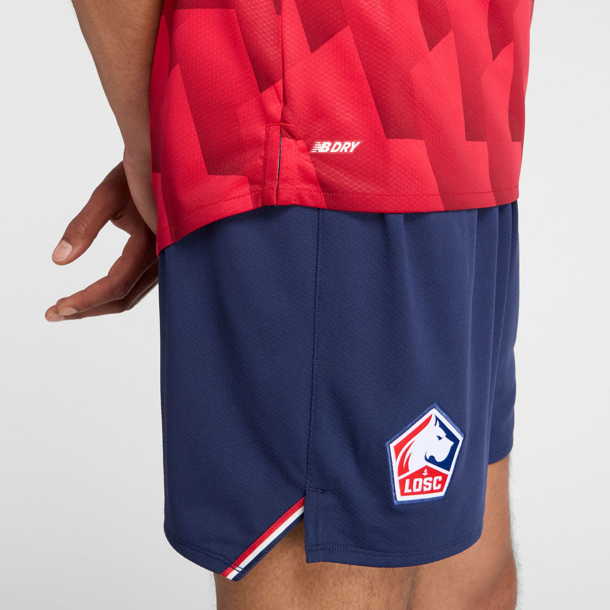 New Balance Men's Lille LOSC Home Short Sleeve Soccer Jersey-8