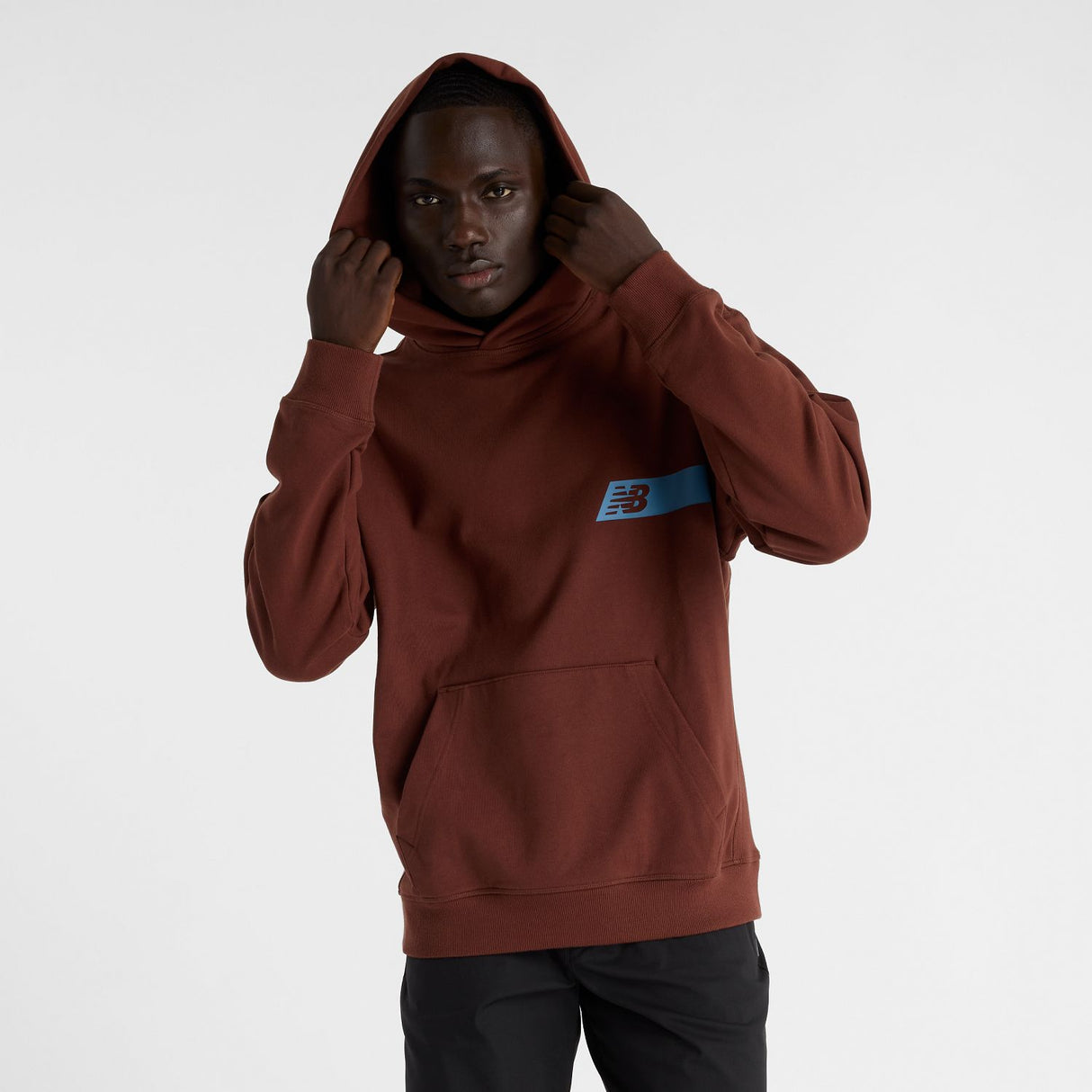 New Balance Men's Athletics French Terry Player Hoodie-1