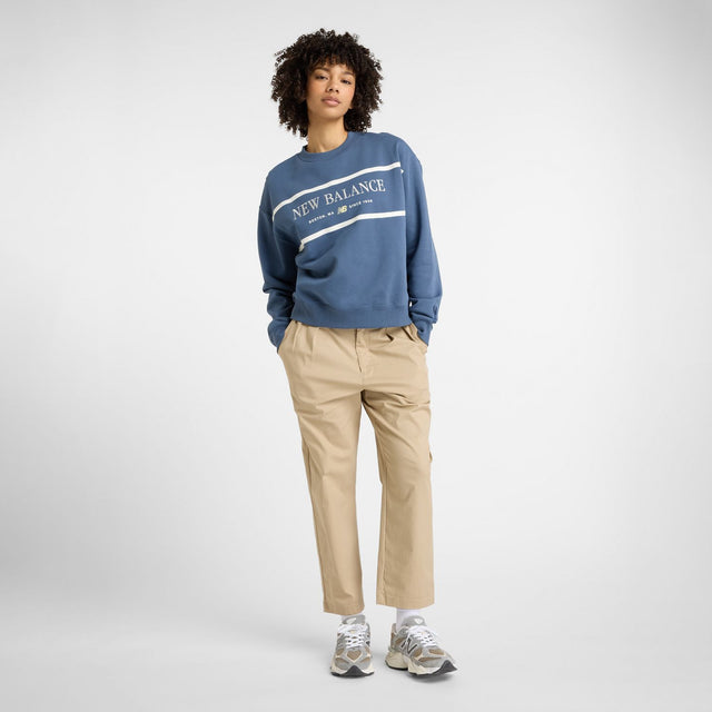 New Balance Women's Athletics Nautical Lobster Crew-1