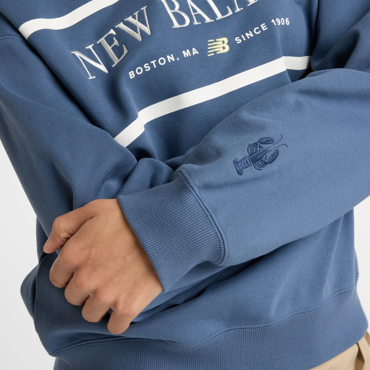 New Balance Women's Athletics Nautical Lobster Crew-7