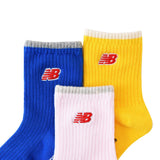 New Balance Patch Logo Midcalf Socks 3 Pack-3