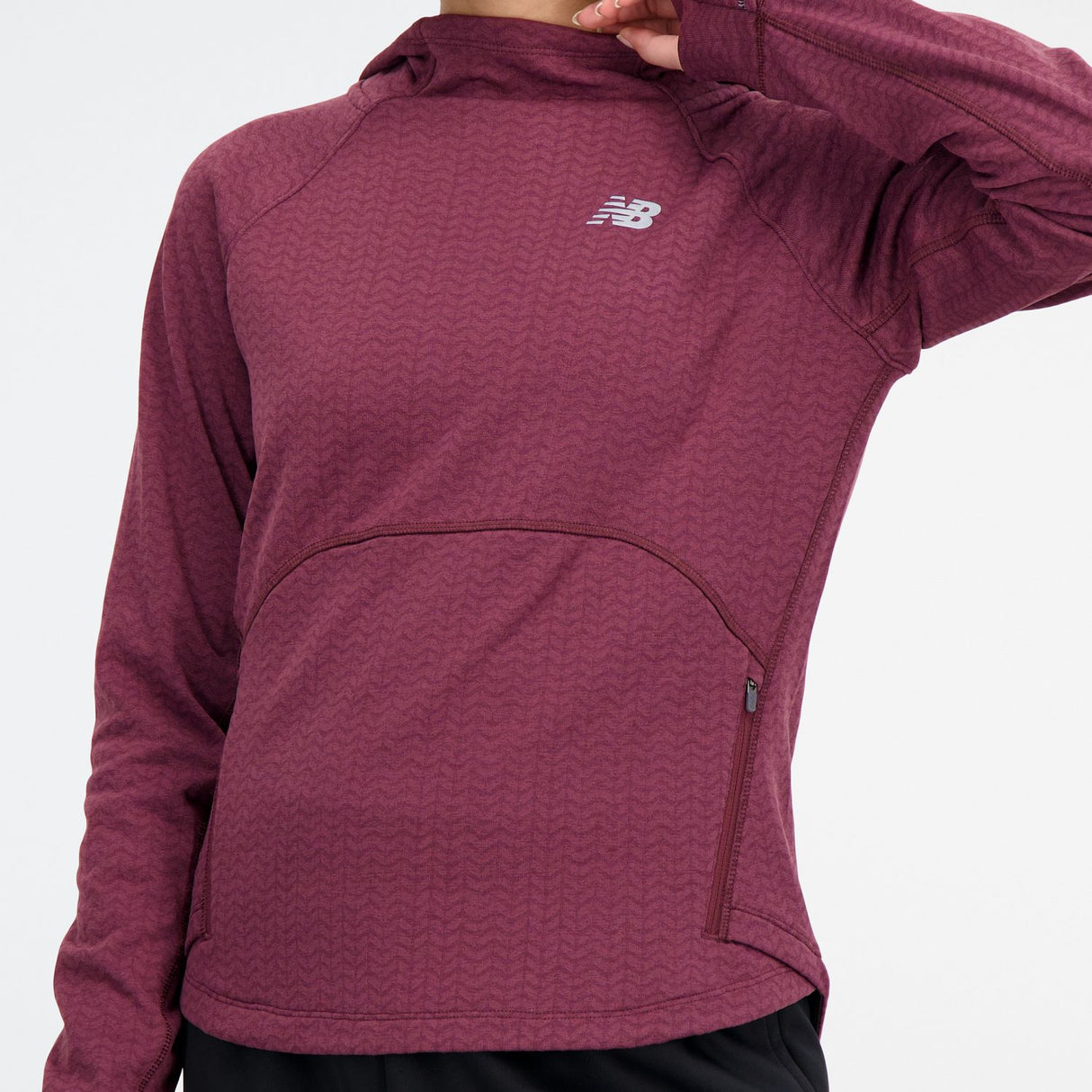 New Balance Women's Heat Grid Hoodie Pullover-4