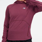 New Balance Women's Heat Grid Hoodie Pullover-4