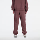 New Balance Women's Linear Heritage Brushed Back Fleece Sweatpants-5