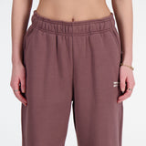 New Balance Women's Linear Heritage Brushed Back Fleece Sweatpants-7