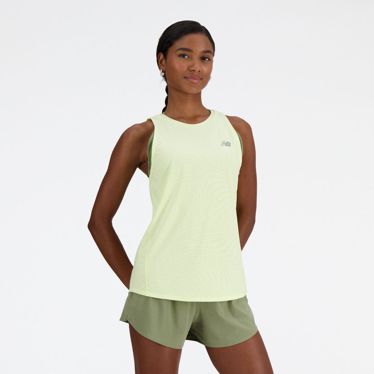 New Balance Women's Jacquard Slim Tank-2