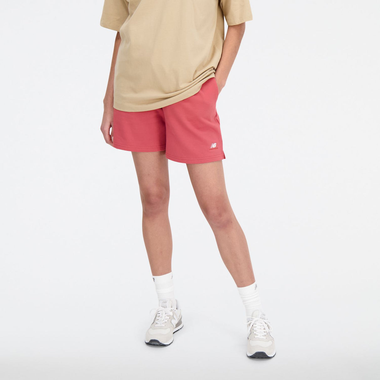 New Balance Women's Sport Essentials Premium French Terry Shorts-2
