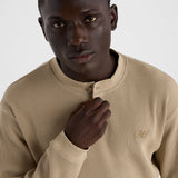 New Balance Men's Waffle Knit Long Sleeve Henley-4