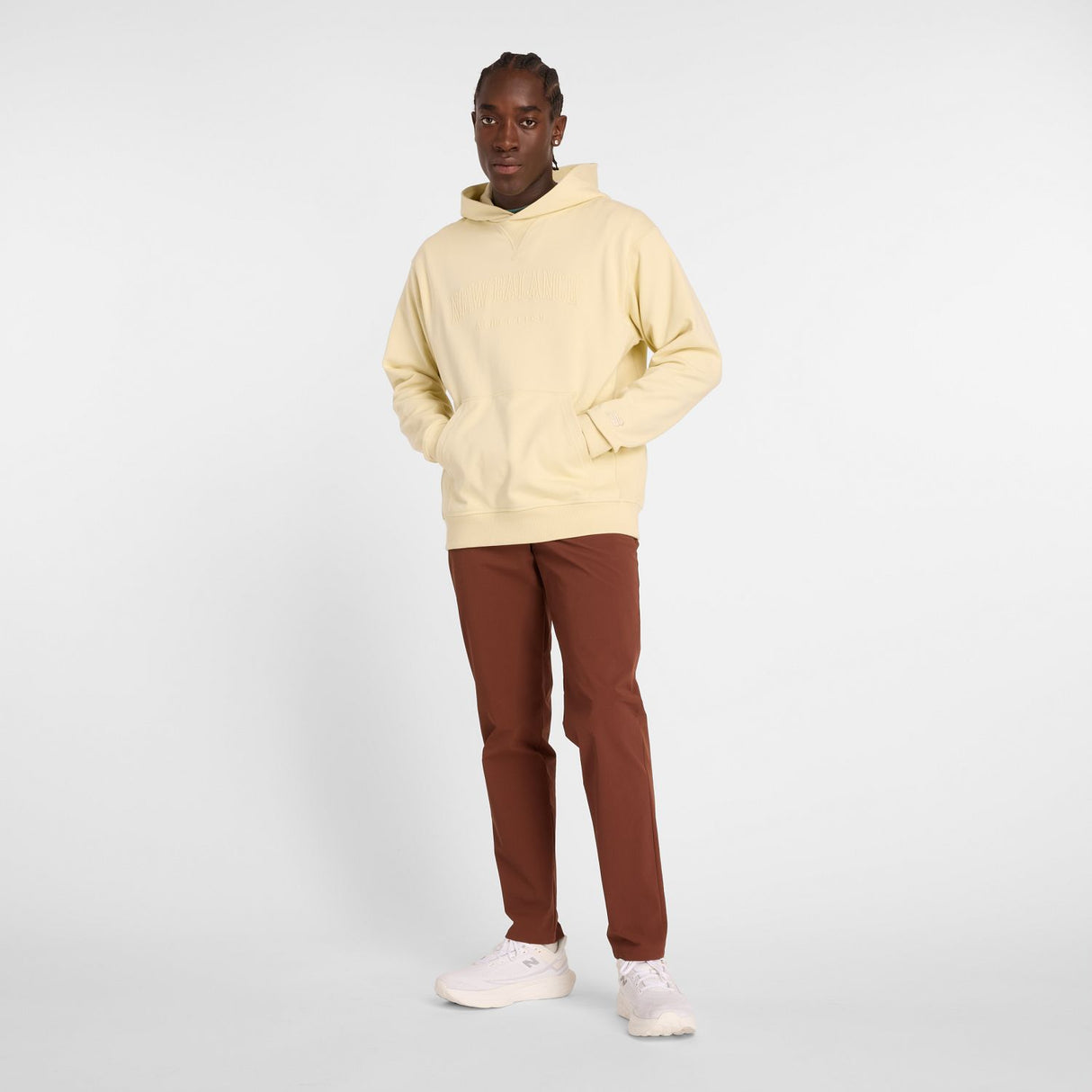 New Balance Men's Embossed Varsity Hoodie-1