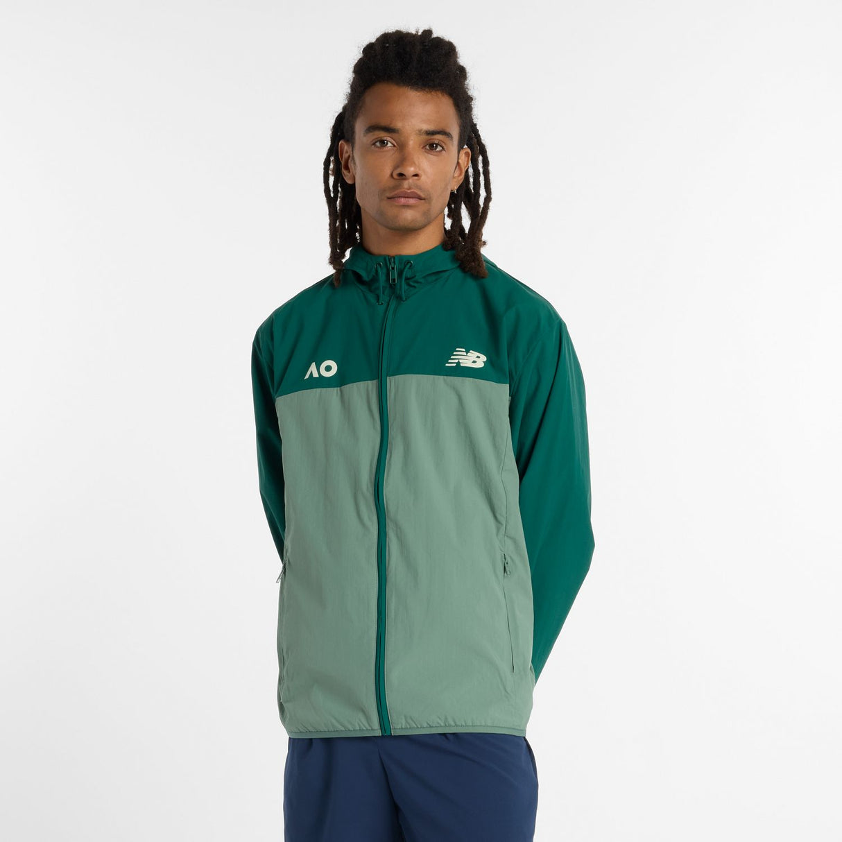 New Balance Men's Australian Open Athletic Woven Jacket-4