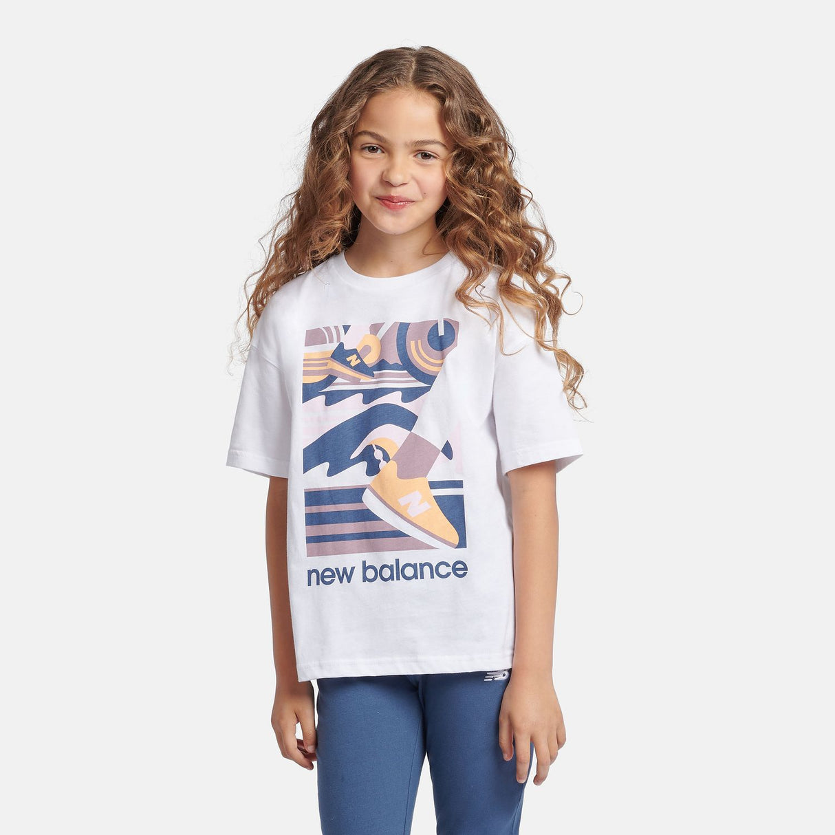 New Balance Girls' Greatest Hits Graphic T-Shirt-5