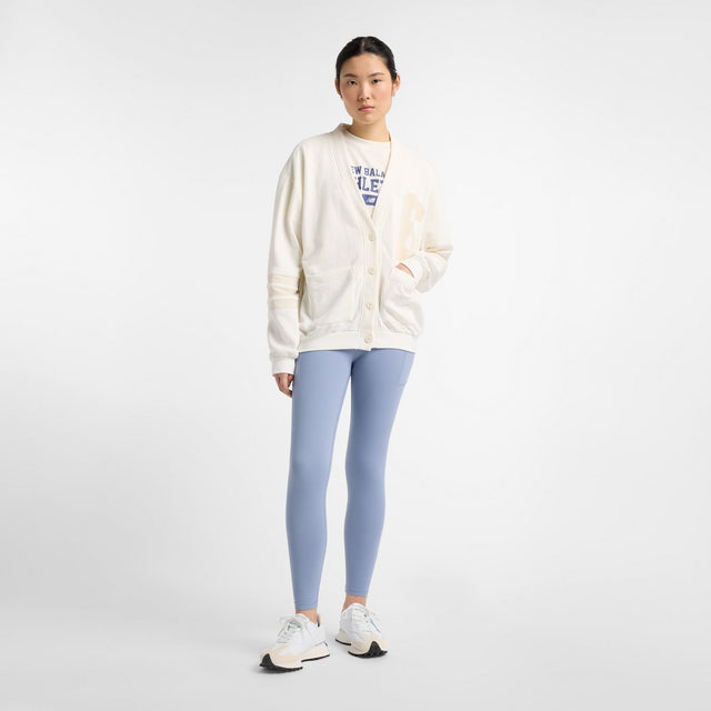 New Balance Women's Coastal Fleece Cardigan-1