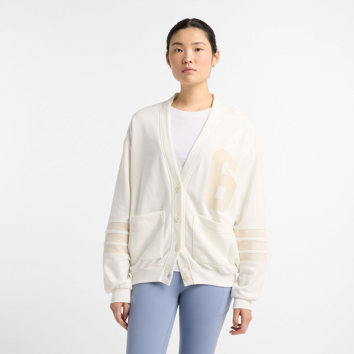 New Balance Women's Coastal Fleece Cardigan-3