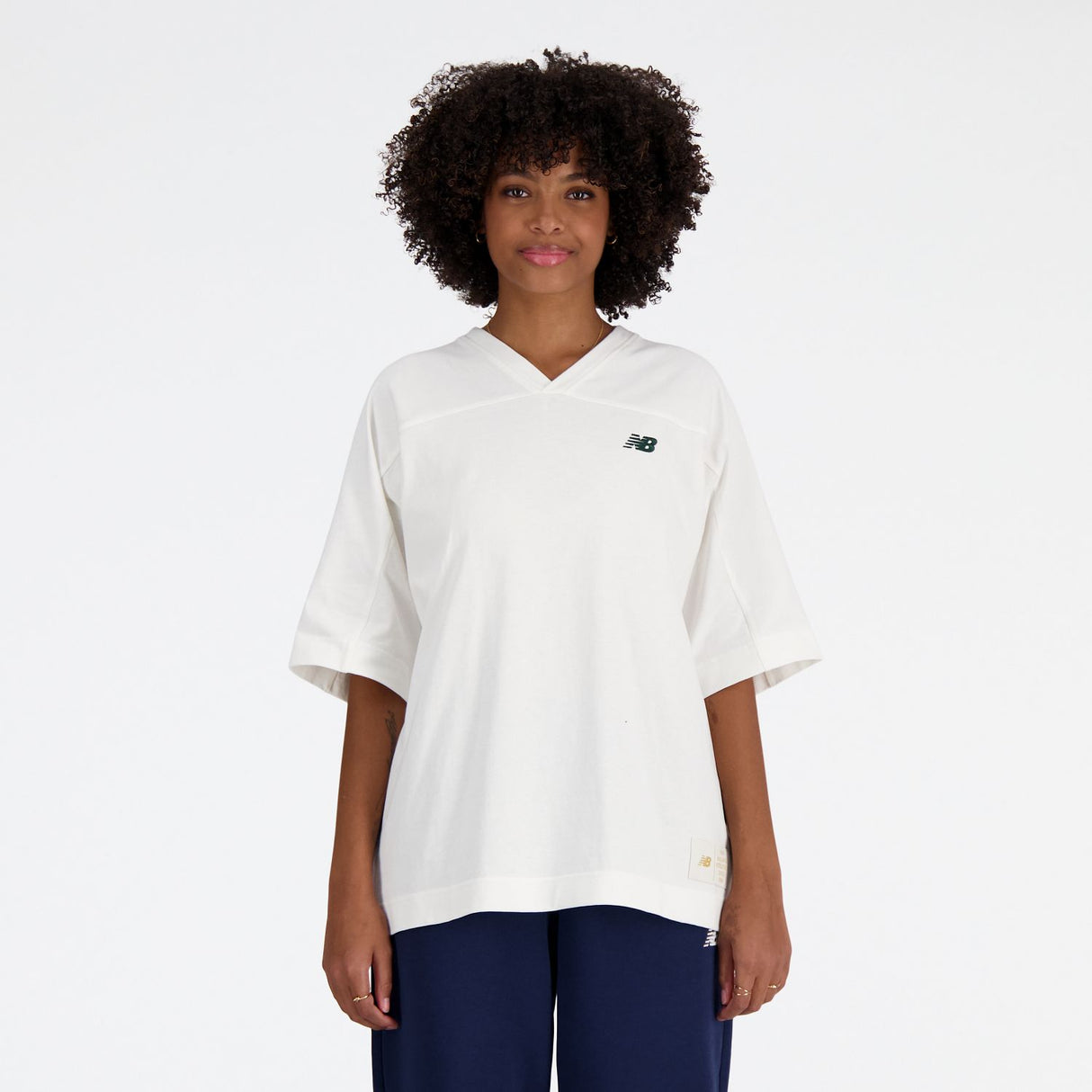 New Balance Women's Sportswear's Greatest Hits Jersey T-Shirt-1