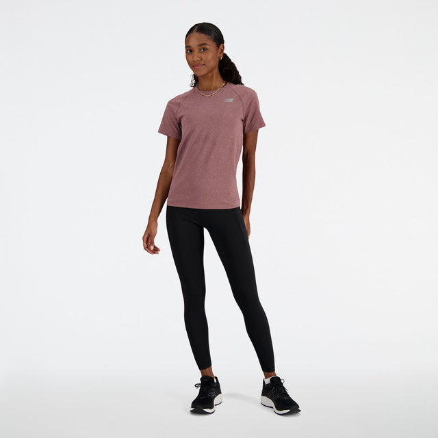 New Balance Women's Knit Slim T-Shirt-1