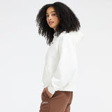 New Balance Women's Linear Heritage Brushed Back Fleece Hoodie-3