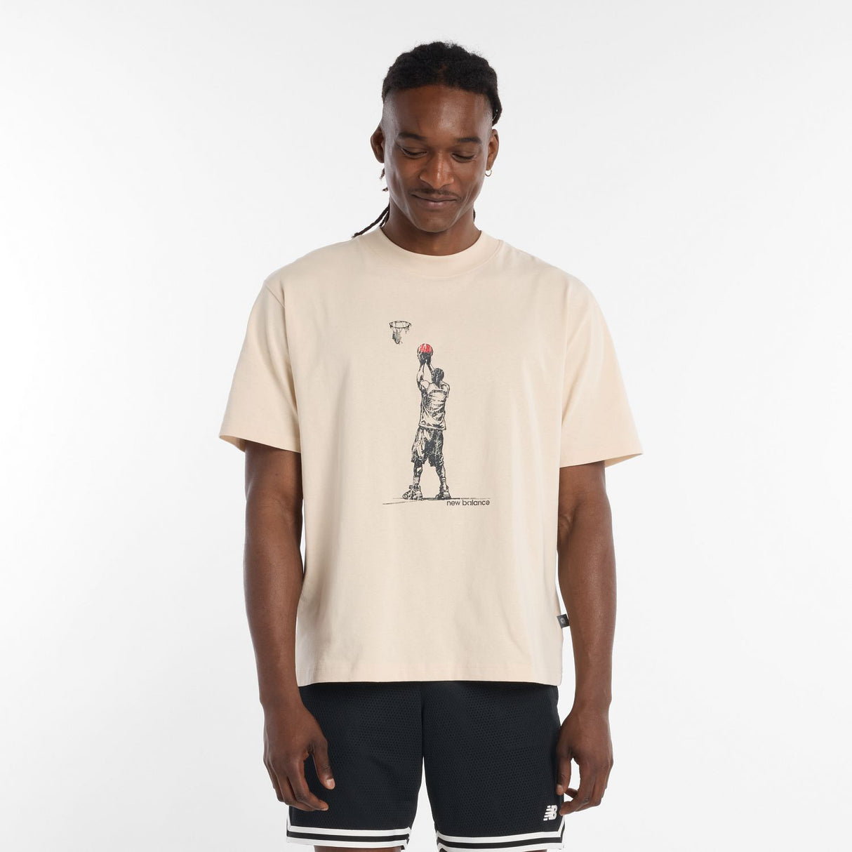 New Balance Men's Hoops Player Graphic T-Shirt-2