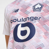 New Balance Men's Lille LOSC Away Short Sleeve Soccer Jersey-6