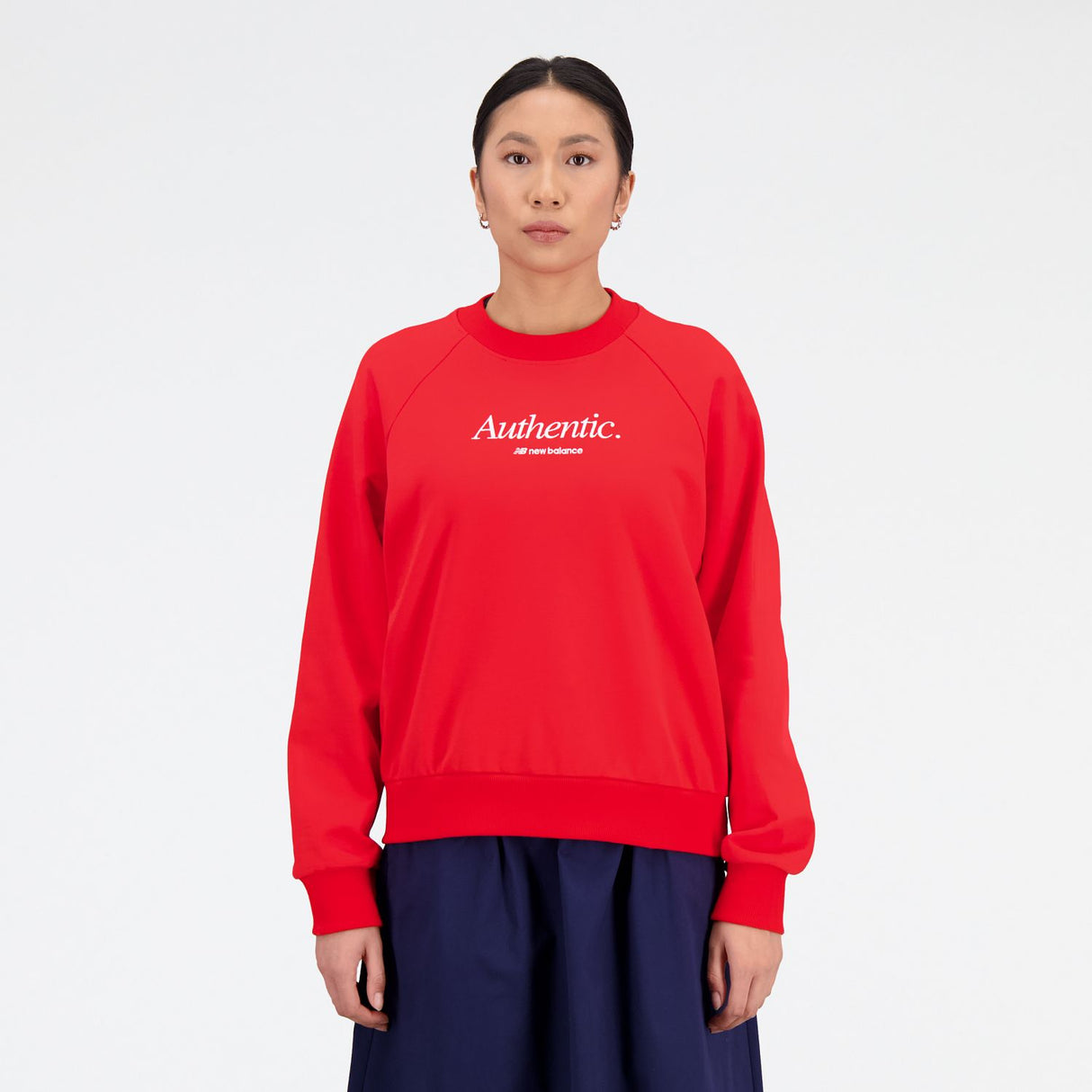 New Balance Women's Athletics Icono-Graphic Crew Sweatshirt-1