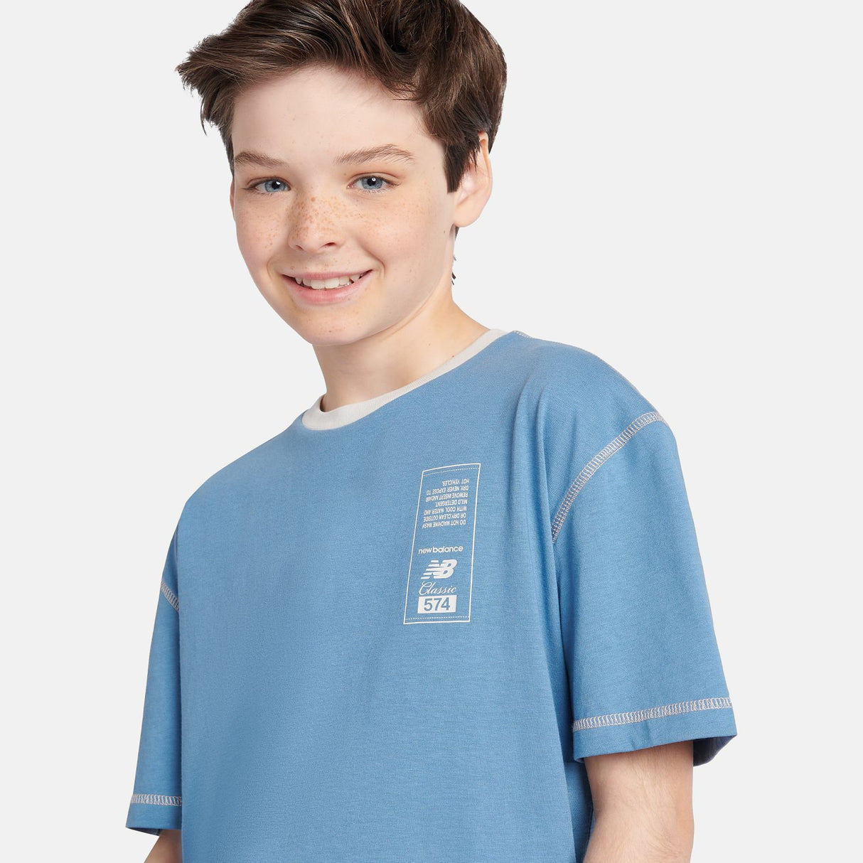 New Balance Boys' 574 Diagram Tee-9