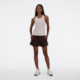 New Balance Women's Linear Heritage Rib Knit Racer Tank-11